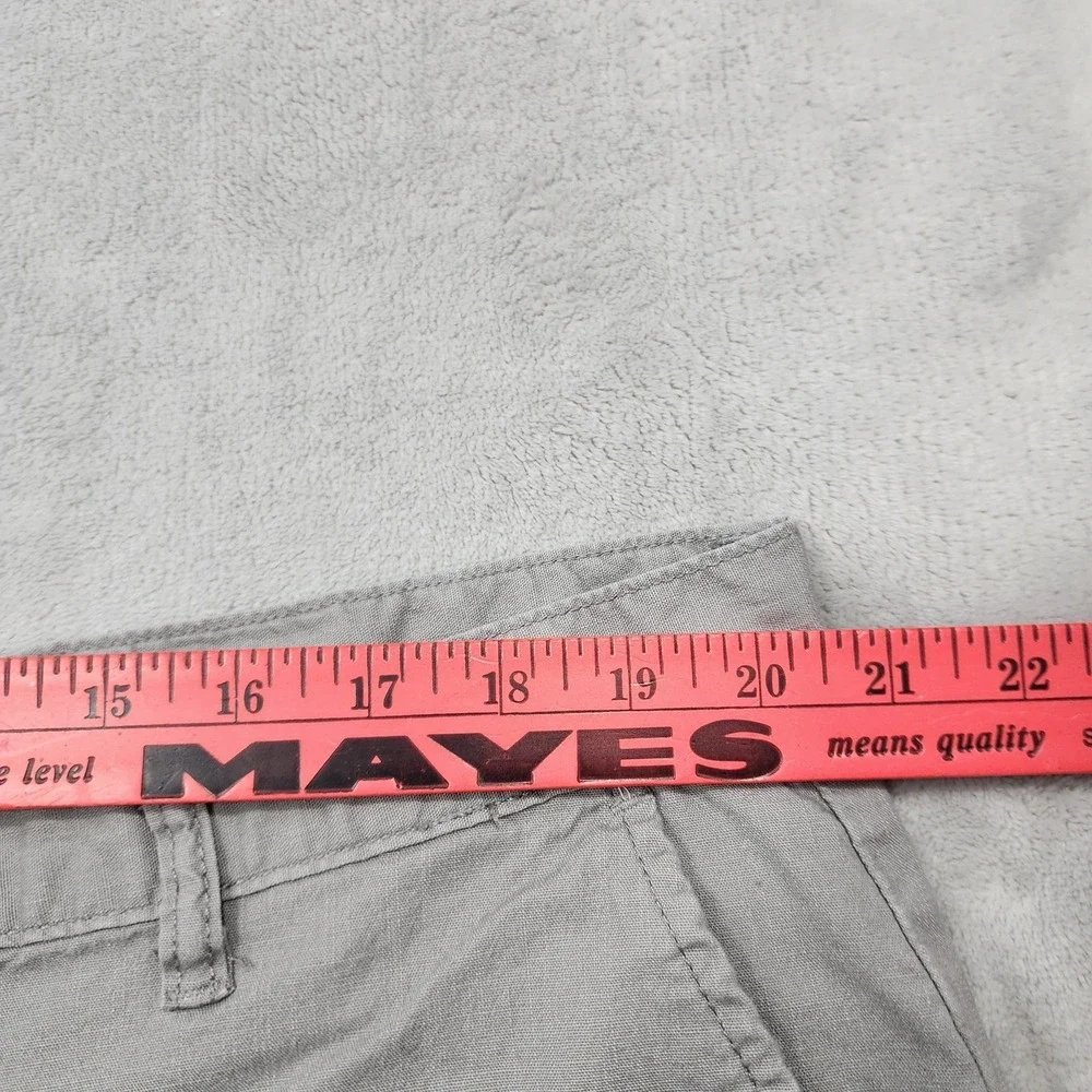 Dickies Shorts Mens 42 Gray Stretch Chino Flat Front Workwear Casual Cargo